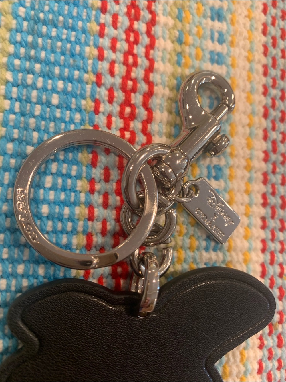Coach Disney Thumper Keychain Bag Charm in Box - Picture 7 of 10